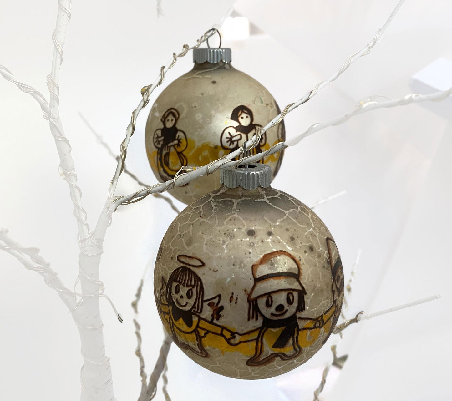 1950s Shiny Brite Tree Decorations - Duckwells