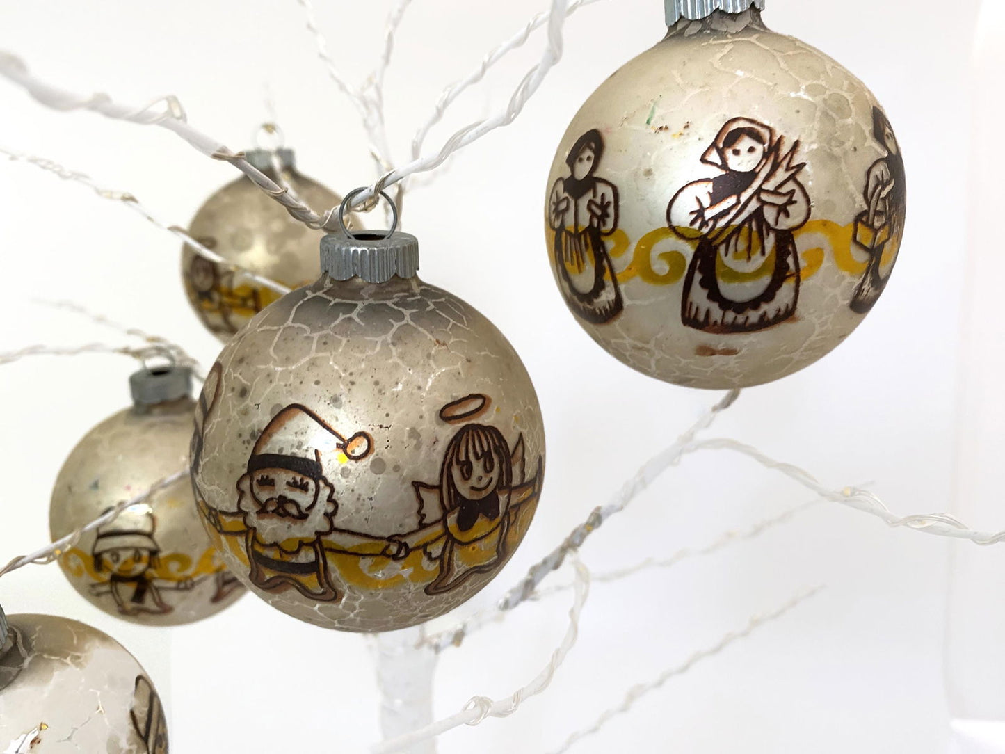 1950s Shiny Brite Tree Decorations - Duckwells