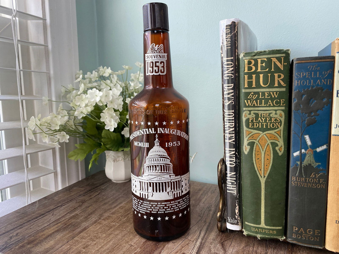 1953 Presidential Inaugural Bottle by Old Boston at Duckwells