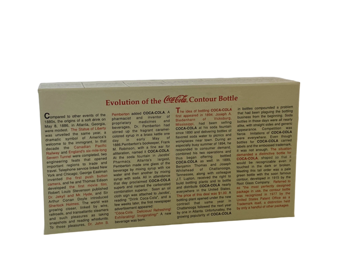 Vintage Coca Cola Bottles Collectible Miniatures at Duckwells