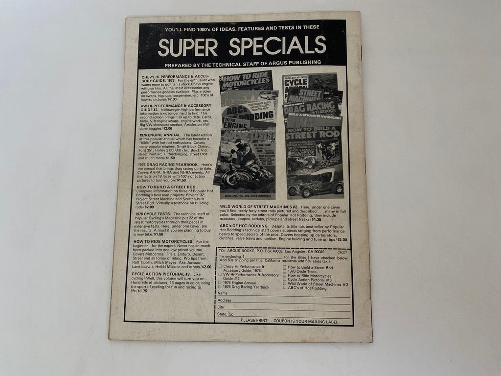 Vintage Rod Ideas Magazine February 1977, Custom Cars at Duckwells