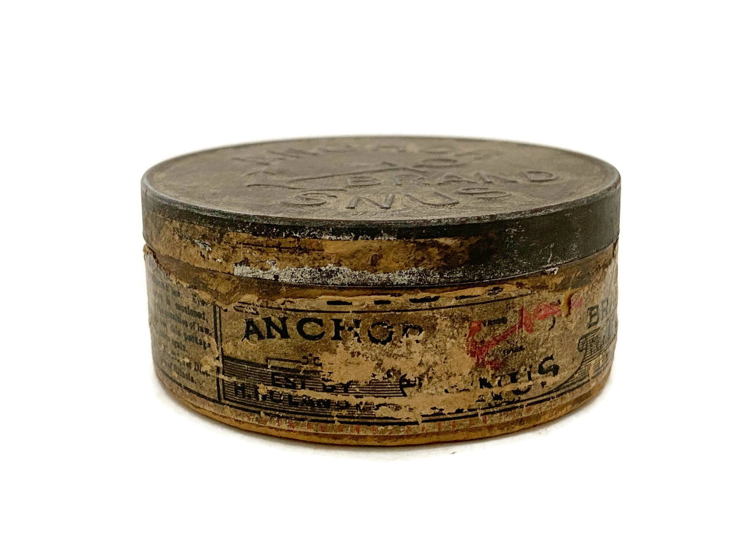 Antique Anchor Brand Tin at Duckwells