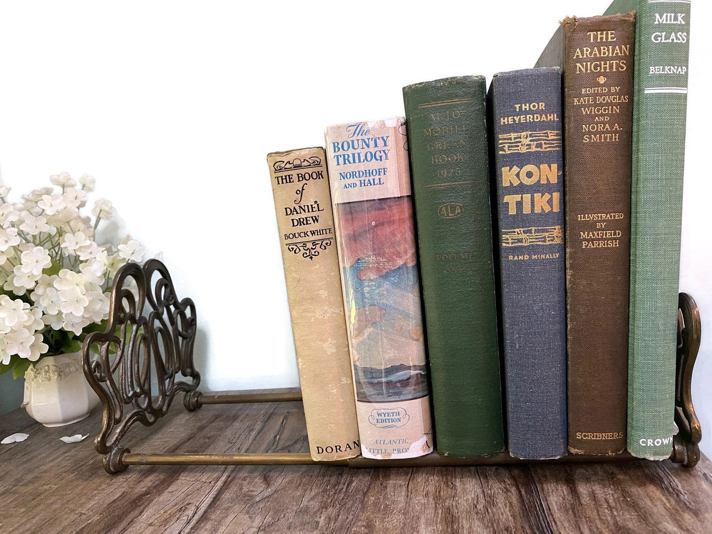 Antique Art Nouveau Book Rack at Duckwells