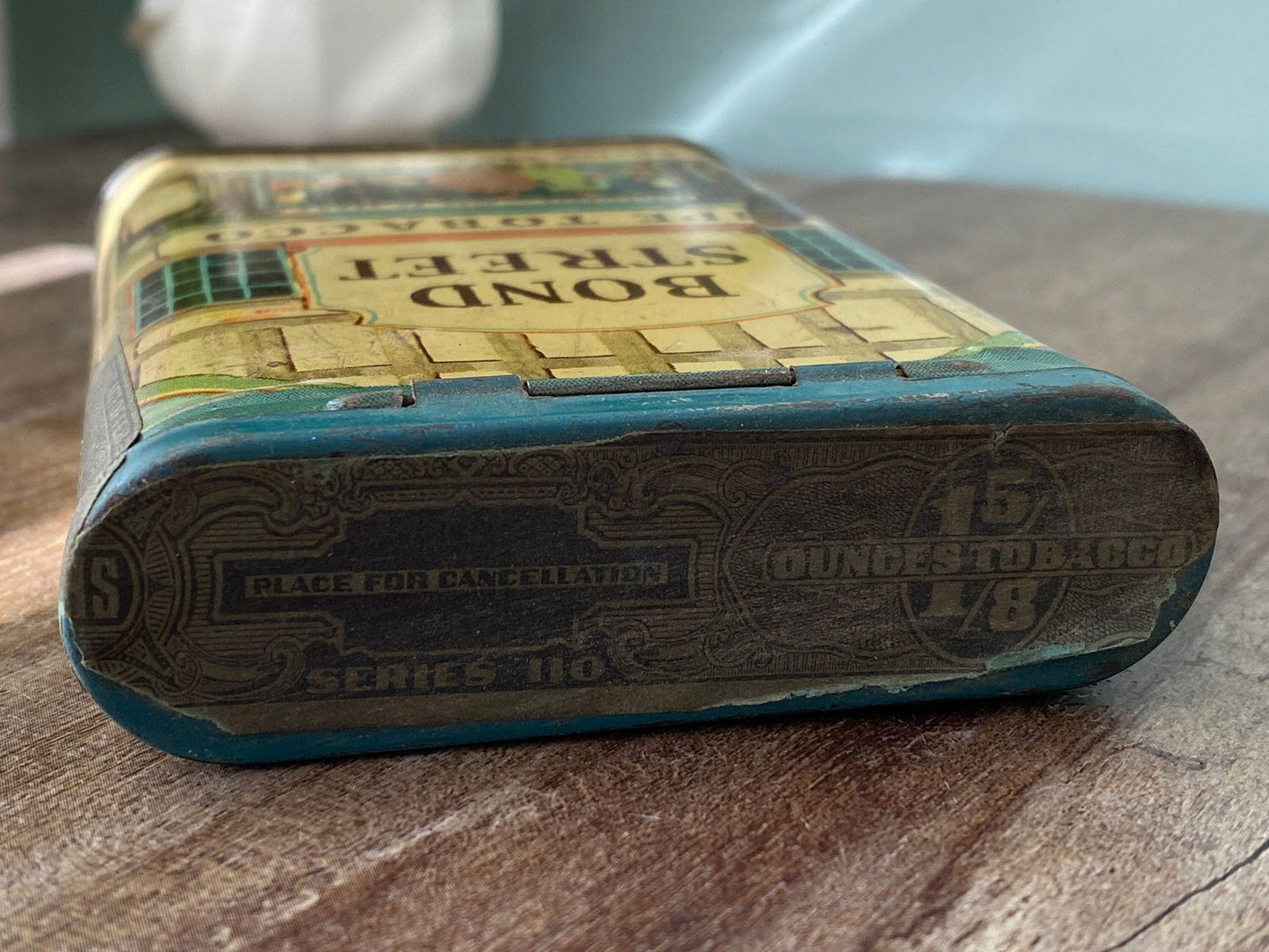 Antique Bond Street Tobacco Tin with Tax Stamp at Duckwells