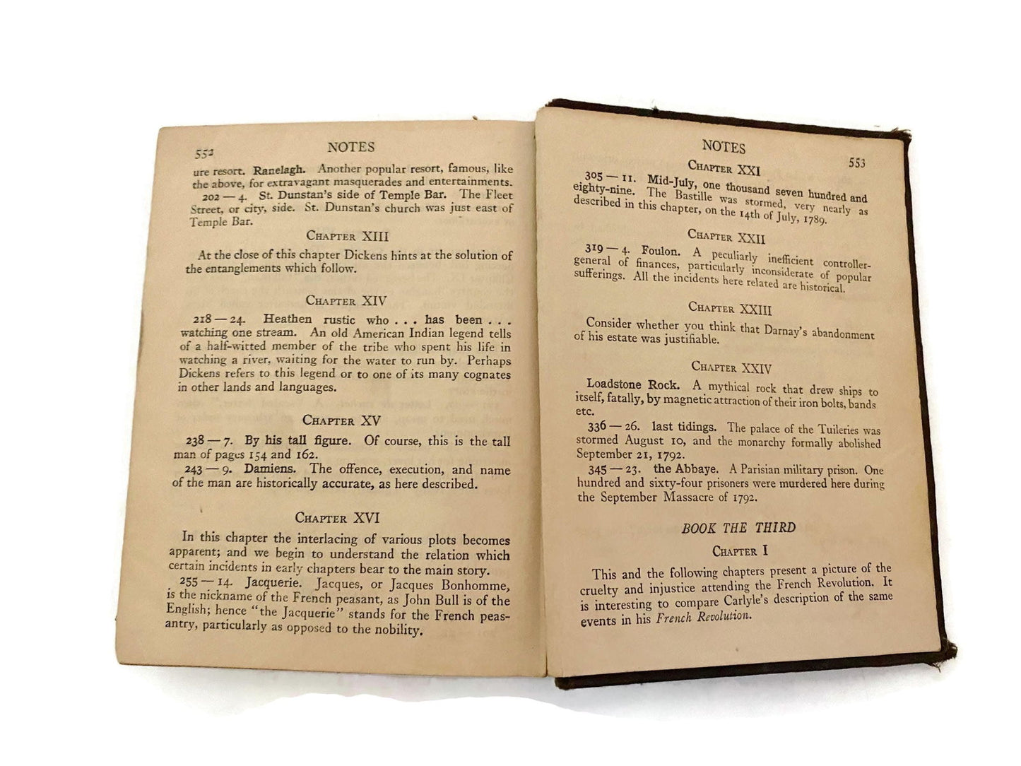 Antique Book A Tale of Two Cities by Charles Dickens 1925 Macmillan Pocket Edition - Duckwells