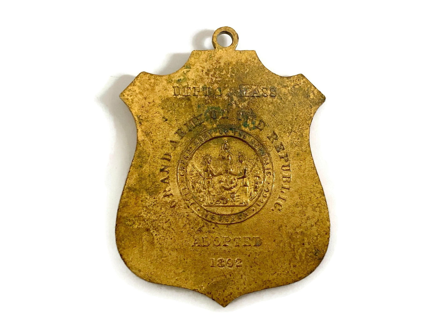 Antique Massachusetts Grand Army of the Republic Medal - Duckwells
