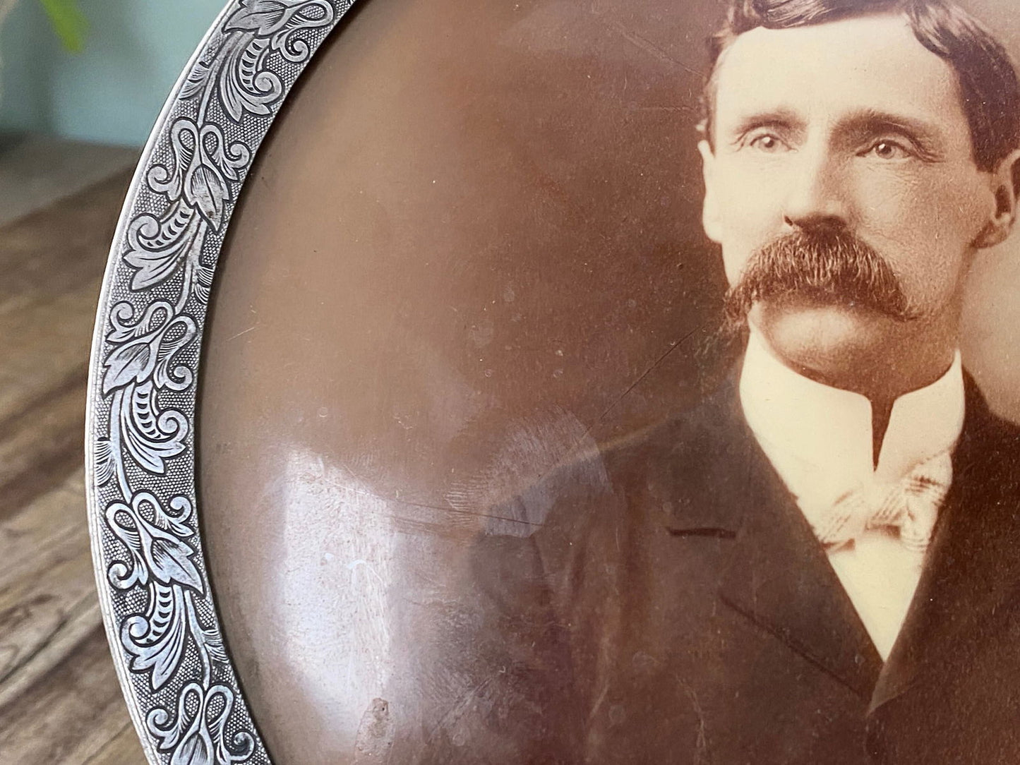 Antique Portrait and Frame by Columbia Portrait Company at Duckwells