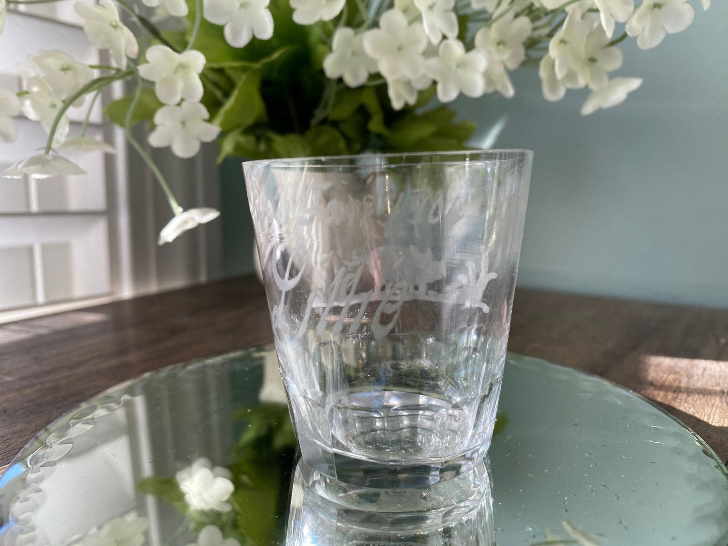 Antique Souvenir Glass from the Brockton Fair 1906 - Duckwells