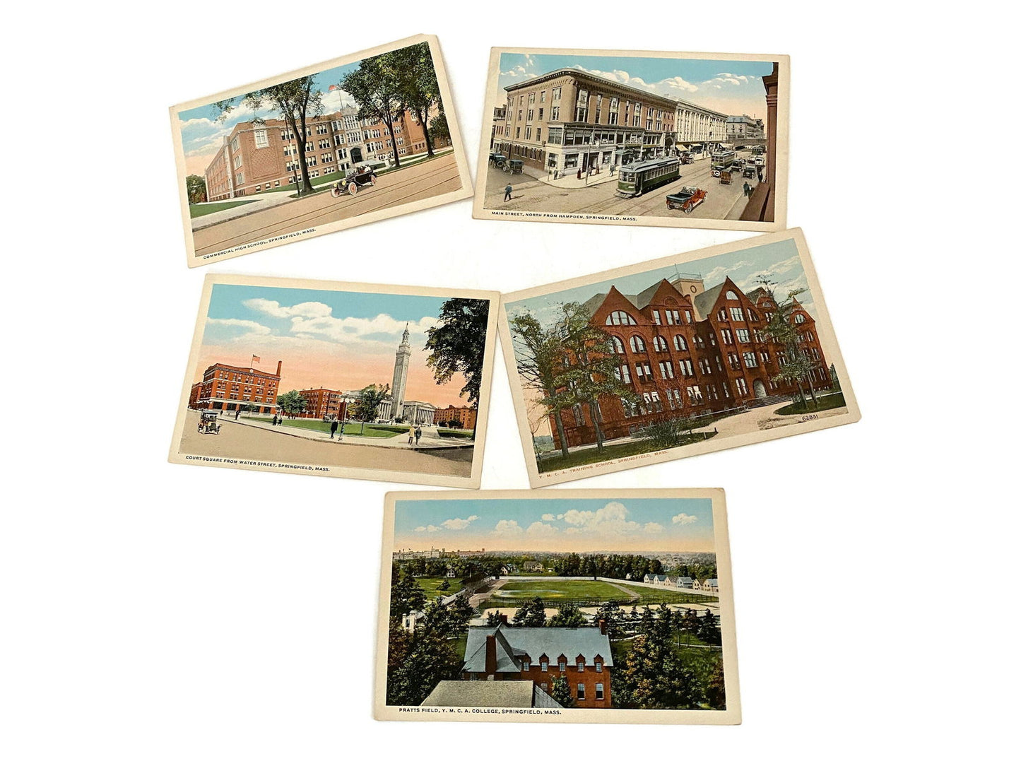 Antique Springfield Massachusetts Postcards Postcards at Duckwells