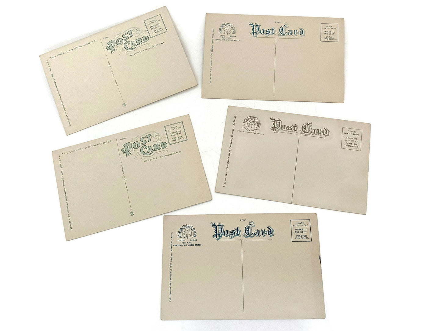 Antique Springfield Massachusetts Postcards Postcards at Duckwells