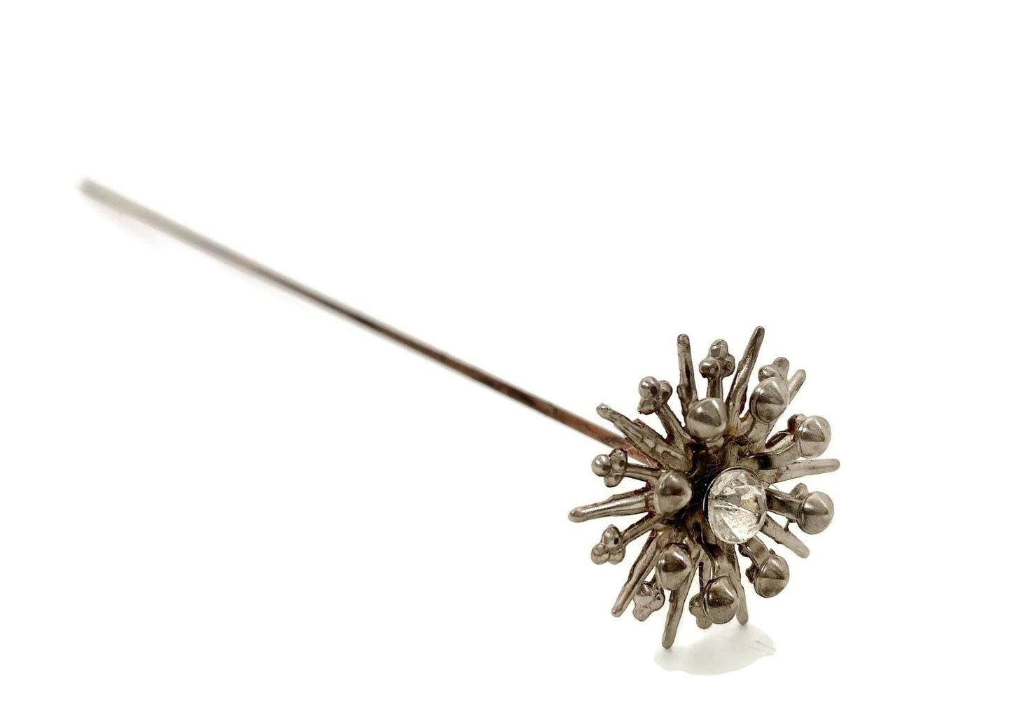 Antique Starburst Metal Hat Pin at Duckwells