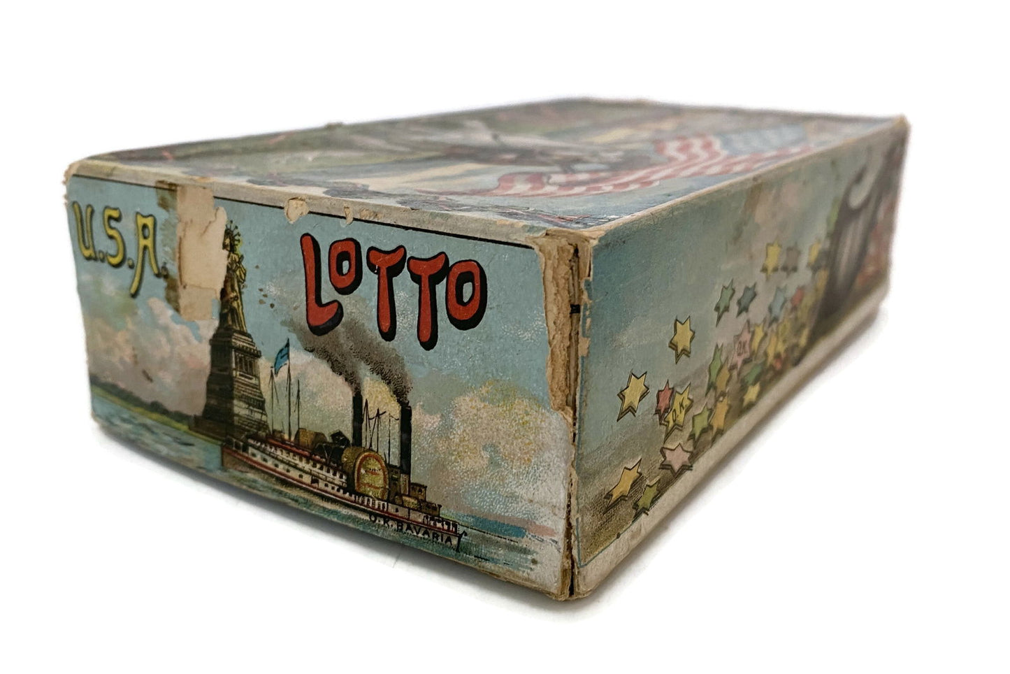 Antique USA Lotto Game at Duckwells
