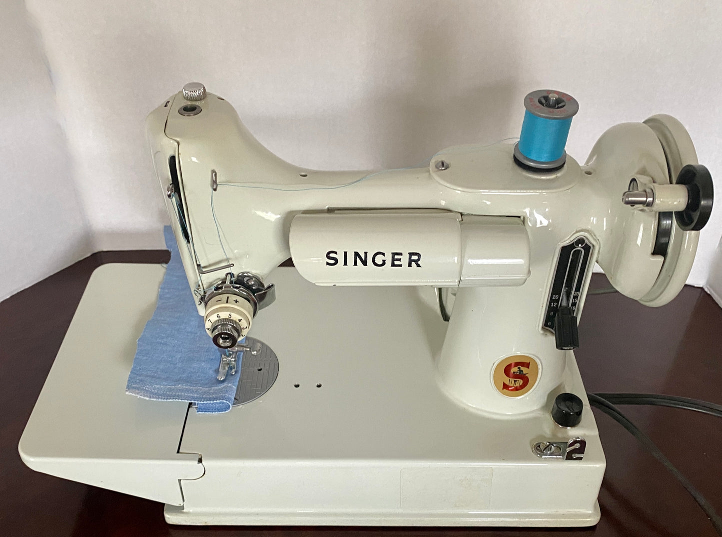 Midcentury Singer Featherweight Sewing Machine