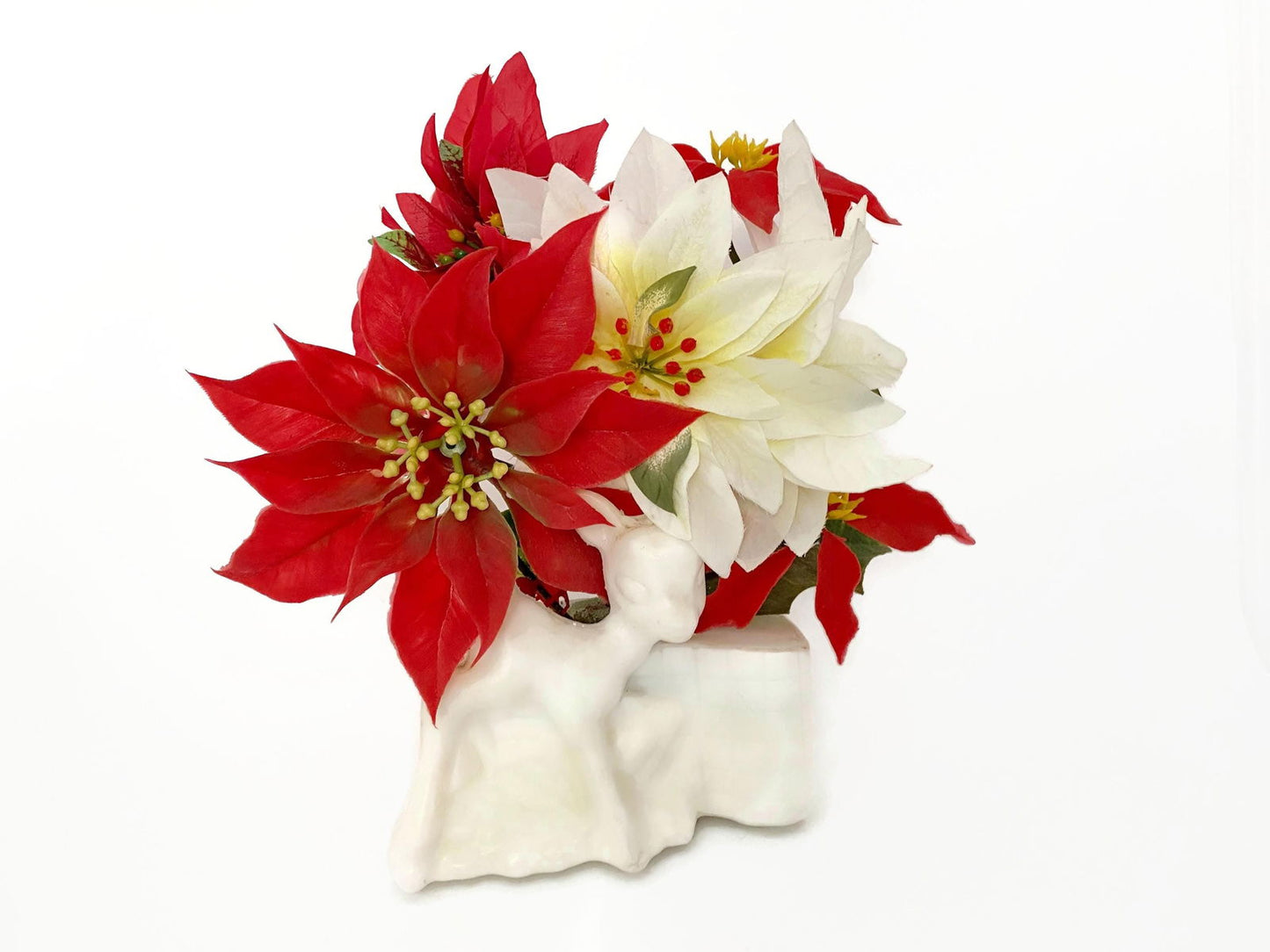 MidCentury Plastic Kitschy Christmas Holiday Decor - Duckwells