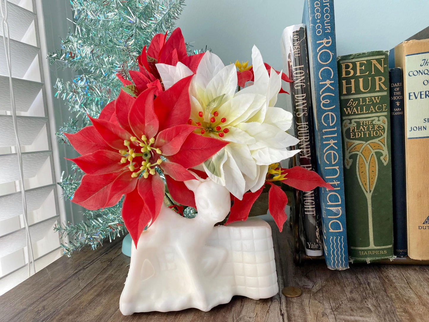 MidCentury Plastic Kitschy Christmas Holiday Decor - Duckwells