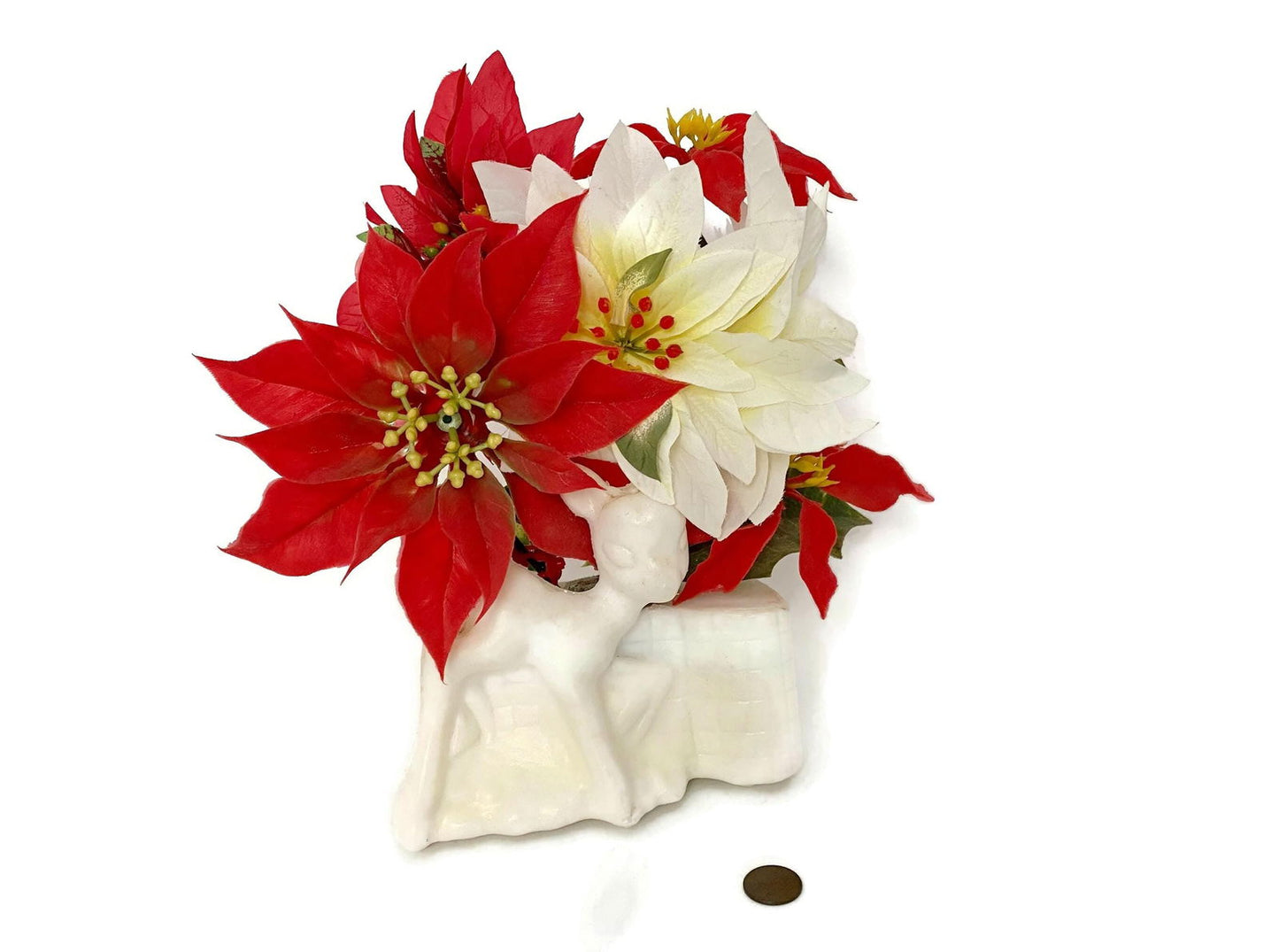 MidCentury Plastic Kitschy Christmas Holiday Decor - Duckwells