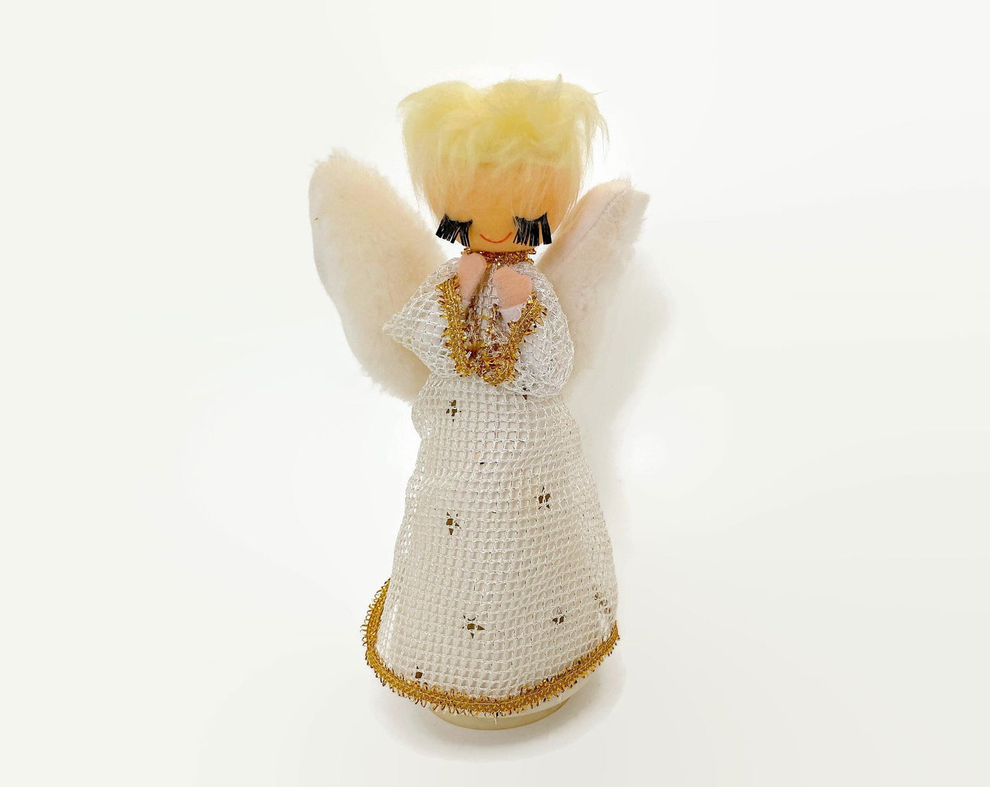 Midcentury Angel Musical Figurine by Shiny Brite at Duckwells