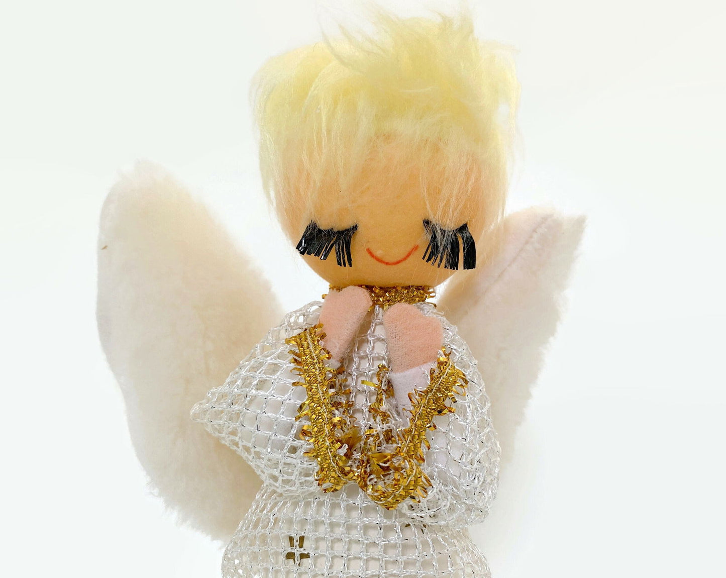 Midcentury Angel Musical Figurine by Shiny Brite at Duckwells