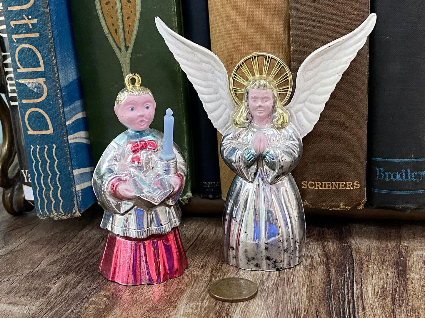 Midcentury Plastic Christmas Ornaments by Bradford - Duckwells