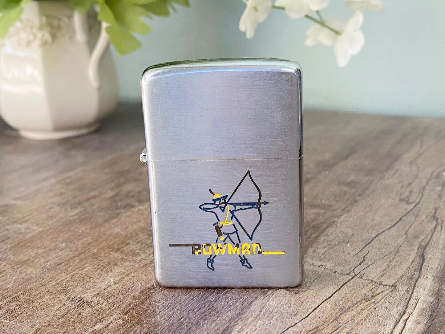 Midcentury Zippo Lighter Bowman Company - Duckwells