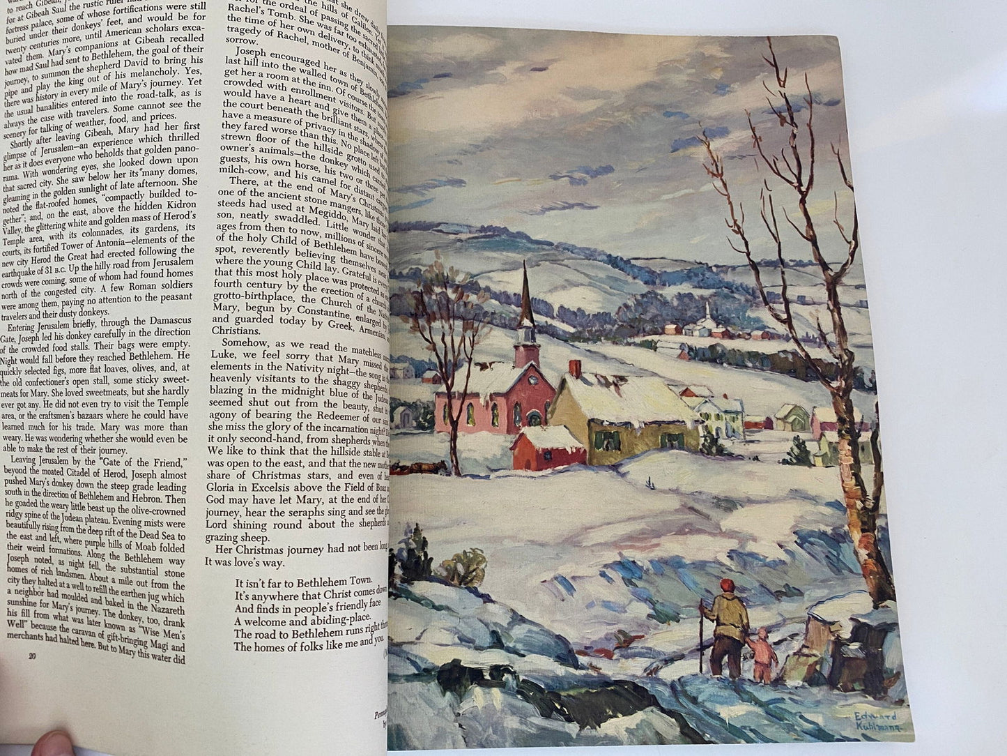 Vintage 1947 Christmas Annual of Literature and Art at Duckwells