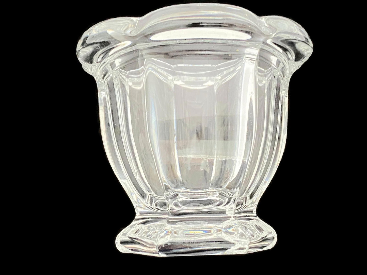 Vintage Baccarat Crystal Jam Jar - Duckwells