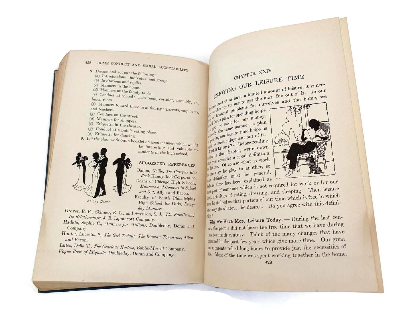 Vintage Book The Mode in Dress and Home 1930s at Duckwells