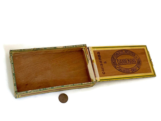 Vintage Brazilian Wood Box at Duckwells