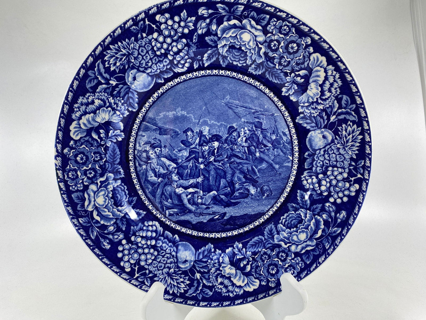 Vintage Charlestown Massachusetts Staffordshire Plate - Duckwells