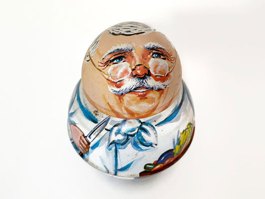 Vintage Chef Tin by Bristol Ware at Duckwells