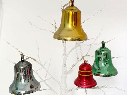 Vintage Christmas Tree Bell Ornaments at Duckwells