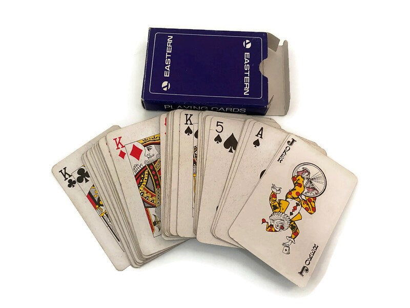 Vintage Eastern Airlines Playing Cards - Duckwells
