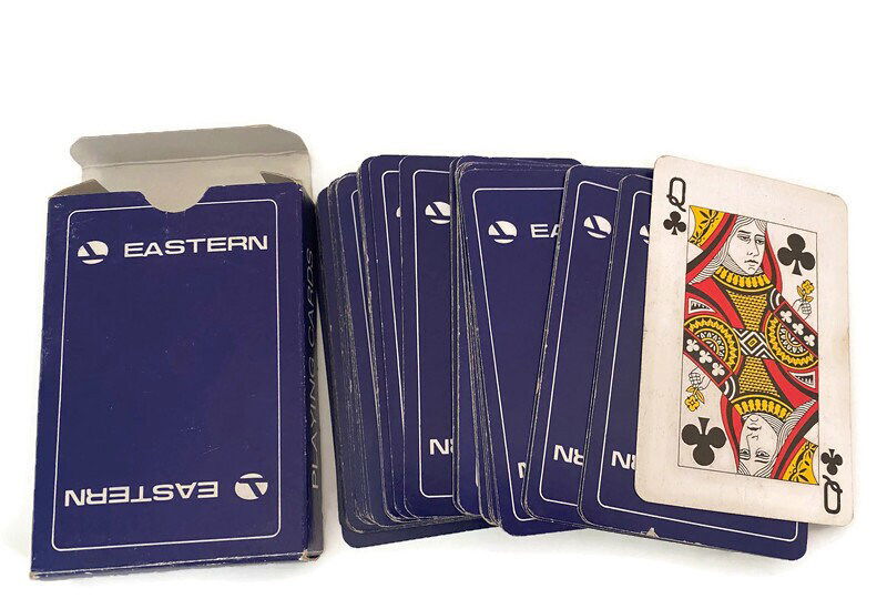 Vintage Eastern Airlines Playing Cards - Duckwells