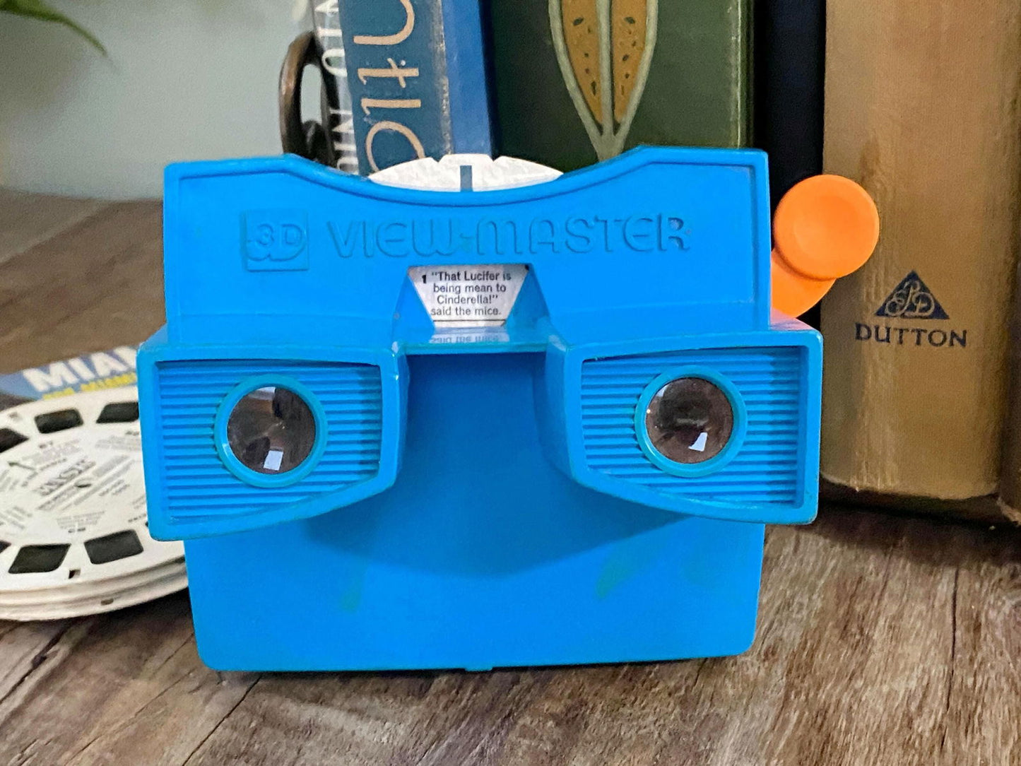 Vintage GAF Blue View Master with 10 Reels at Duckwells
