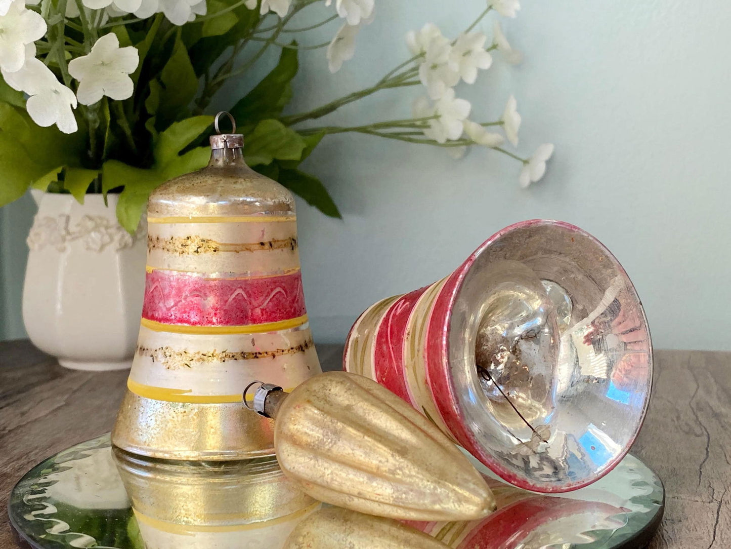 Vintage Glass Christmas Ornaments at Duckwells