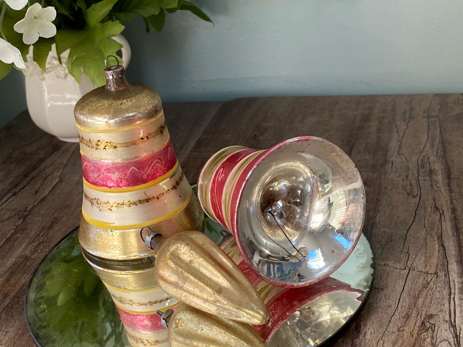 Vintage Glass Christmas Ornaments at Duckwells