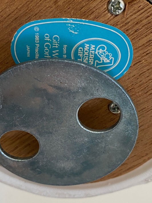 Vintage Gorham Ceramic Music Box Rub a Dub Dub at Duckwells