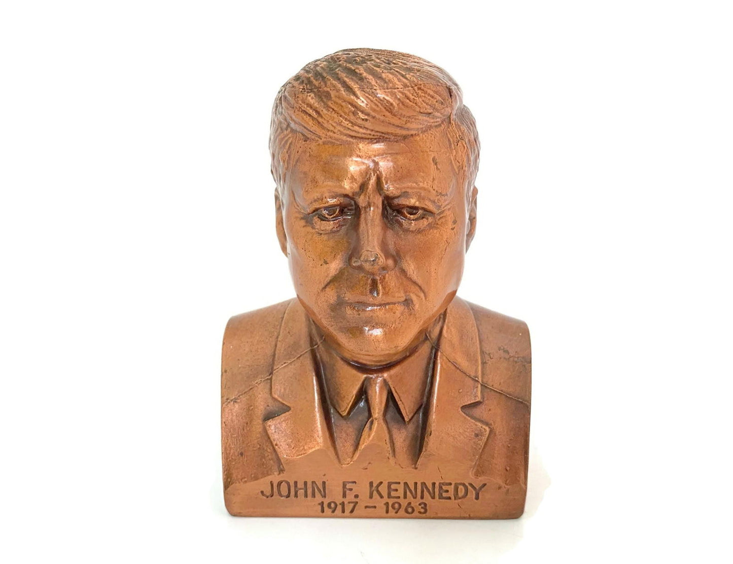 Vintage John F. Kennedy Coin Bank by Banthrico at Duckwells