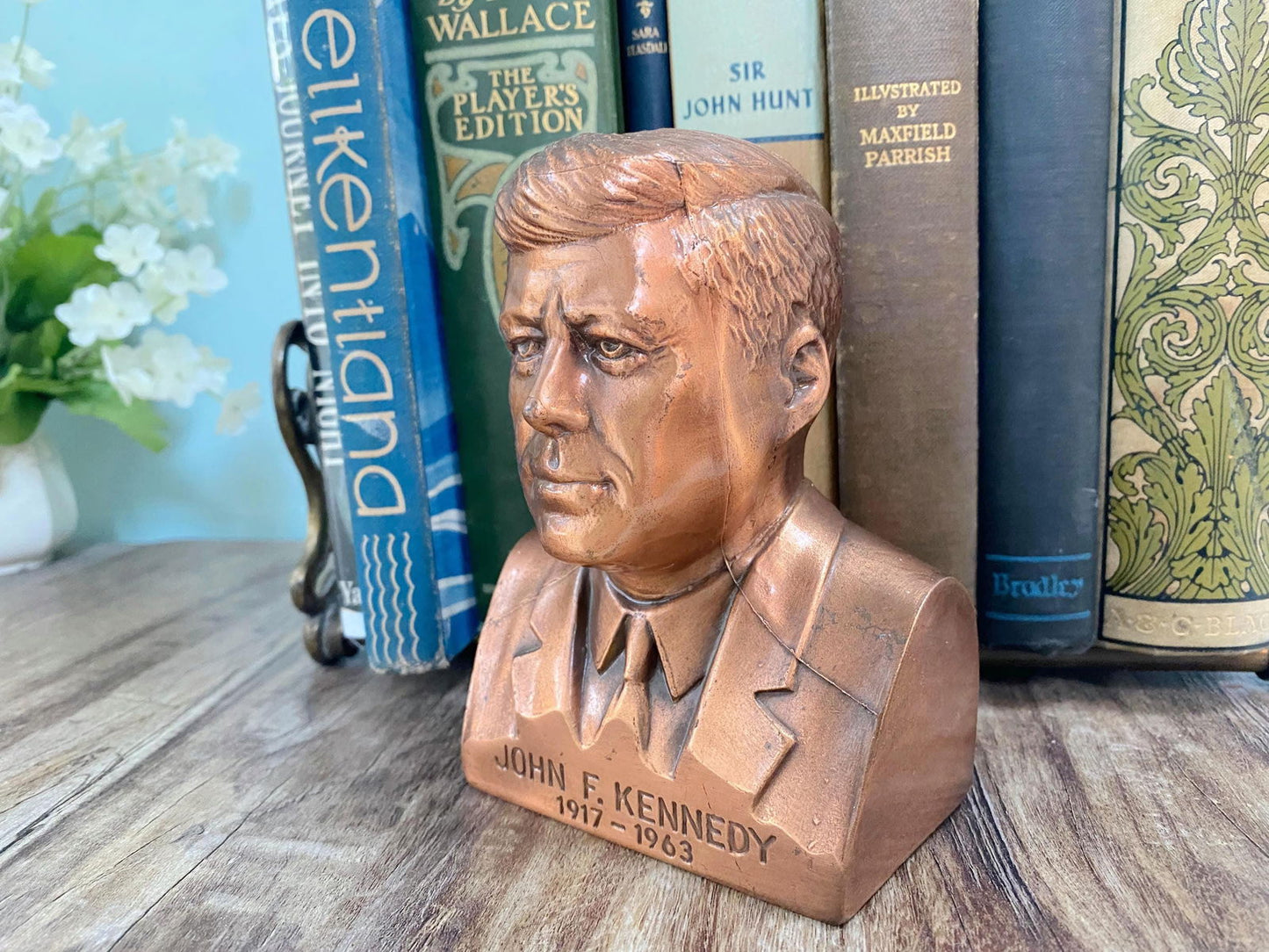 Vintage John F. Kennedy Coin Bank by Banthrico at Duckwells