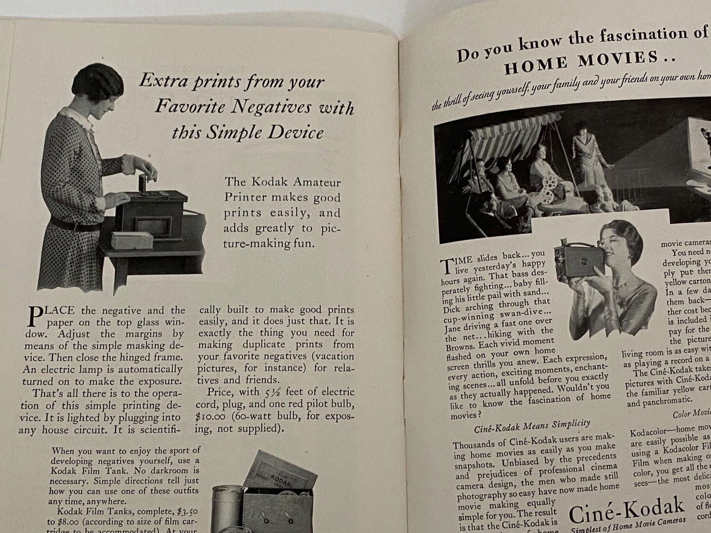 Vintage Kodakery Magazine for Amateur Photographers 1929 at Duckwells