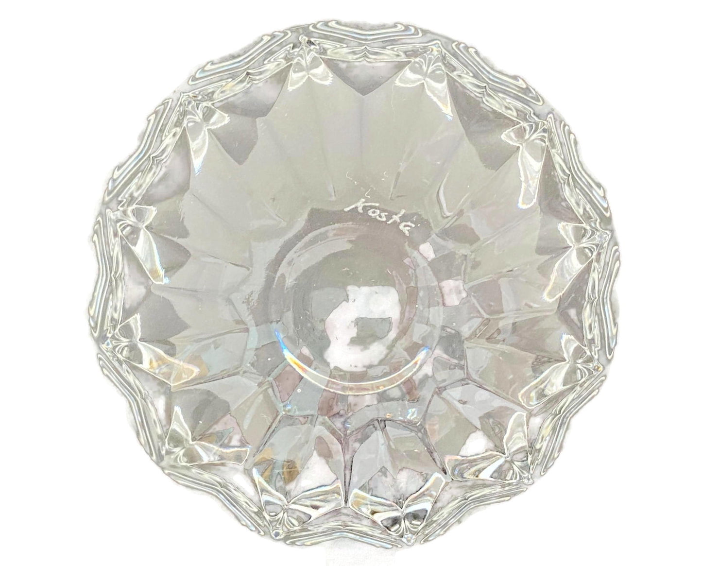 Vintage Kosta Art Glass Bowl - Duckwells