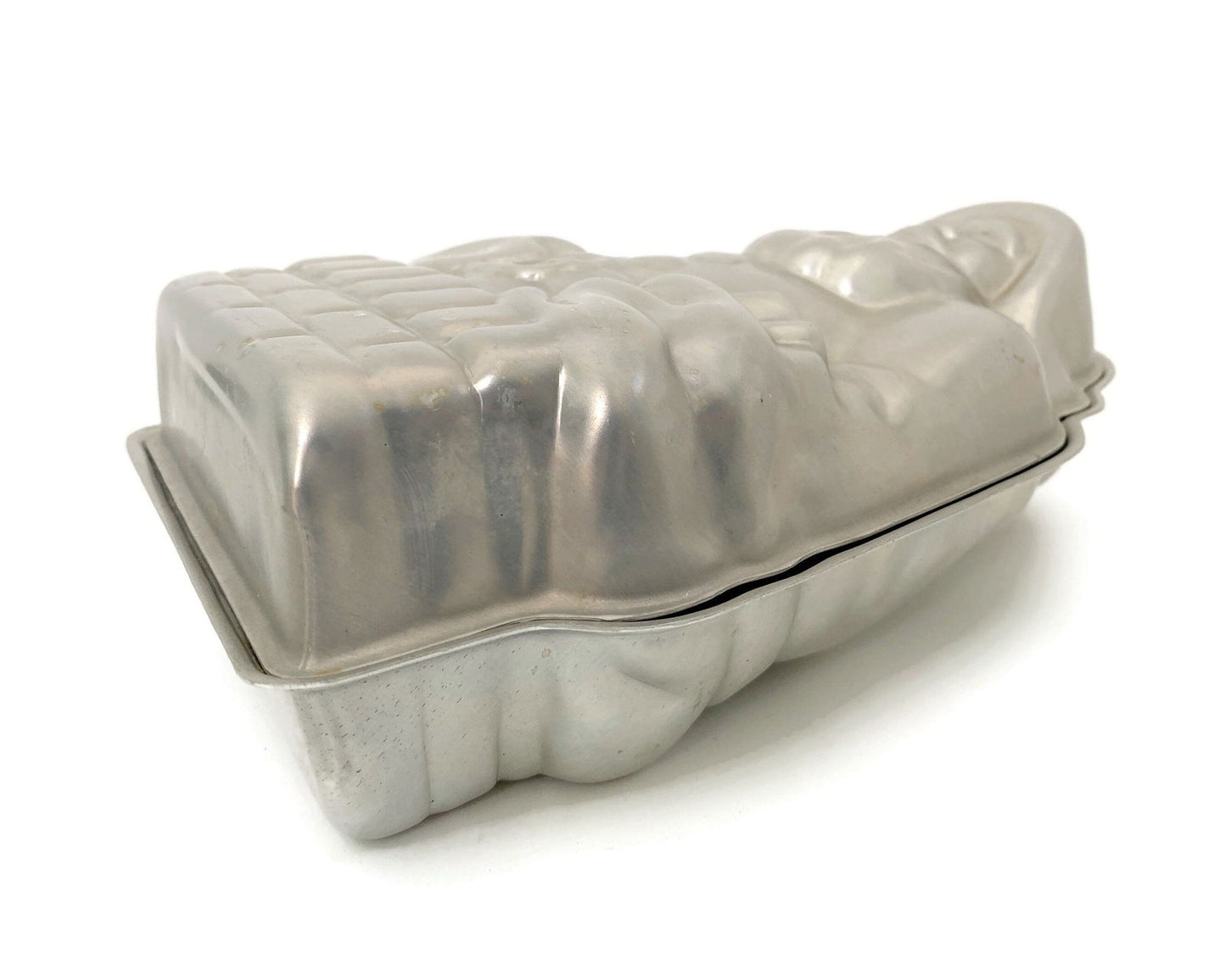 Vintage Nordic Ware Aluminum Santa Claus 3D Christmas Cake Pan at Duckwells