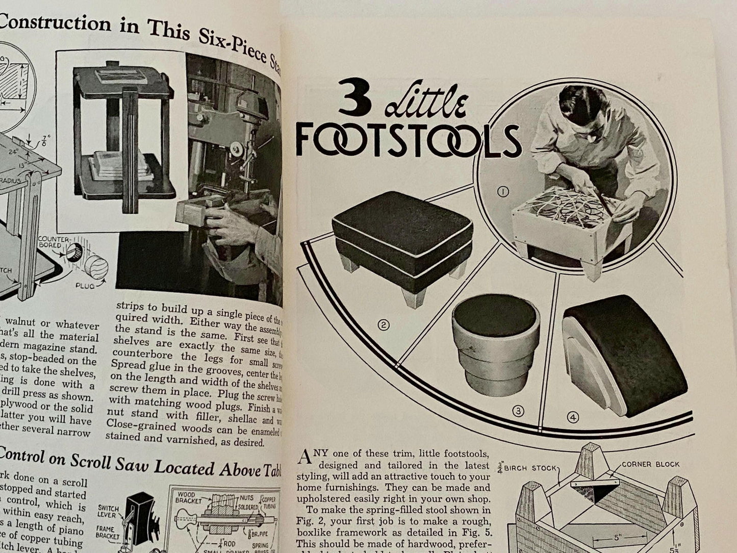 Vintage Popular Mechanics What to Make Softbound Book at Duckwells