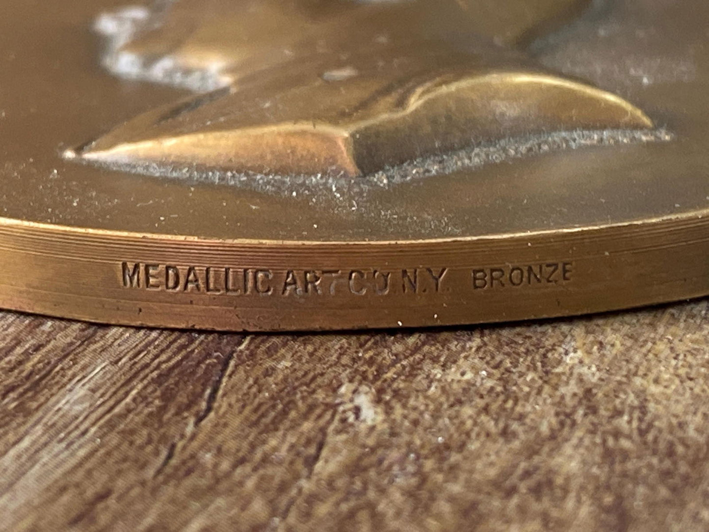 Vintage President John F. Kennedy Bronze Inaugural Medal at Duckwells