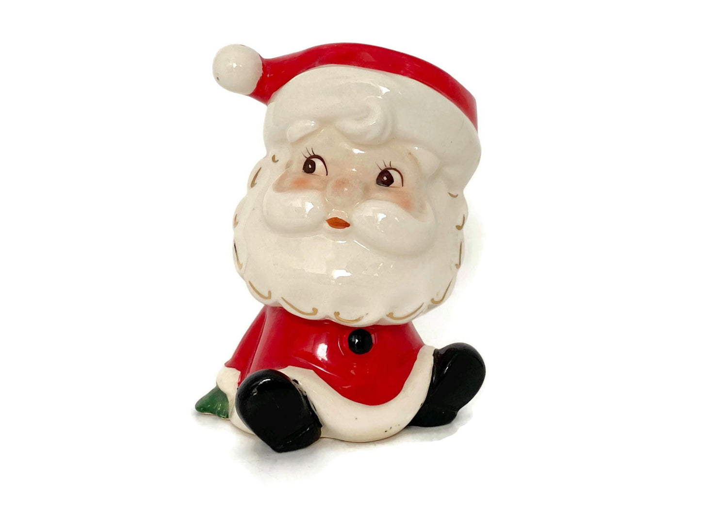 Vintage Santa Claus Ceramic Planter by Parma at Duckwells