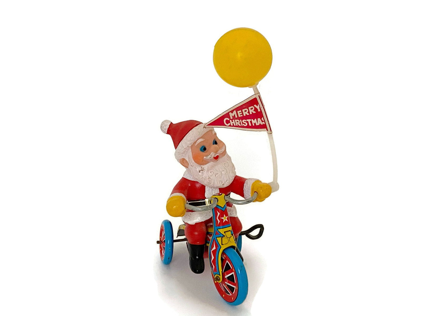 Vintage Santa Claus Tin Toy Wind Up Collectible at Duckwells