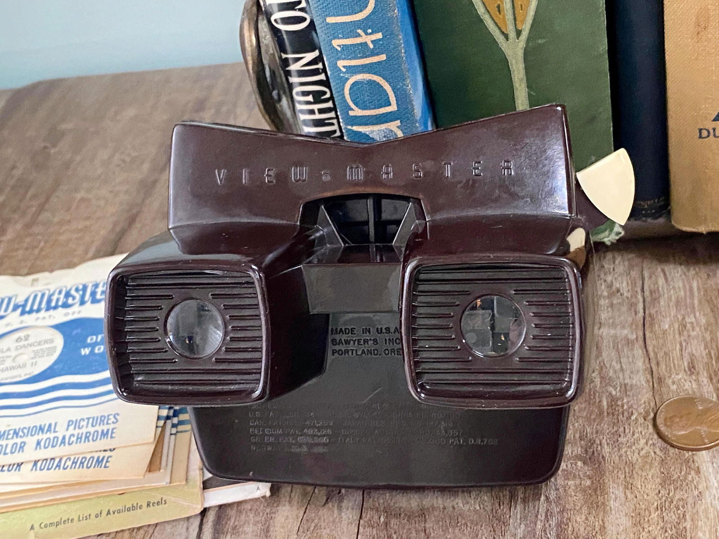 Vintage Sawyers View Master Brown Bakelite - Duckwells