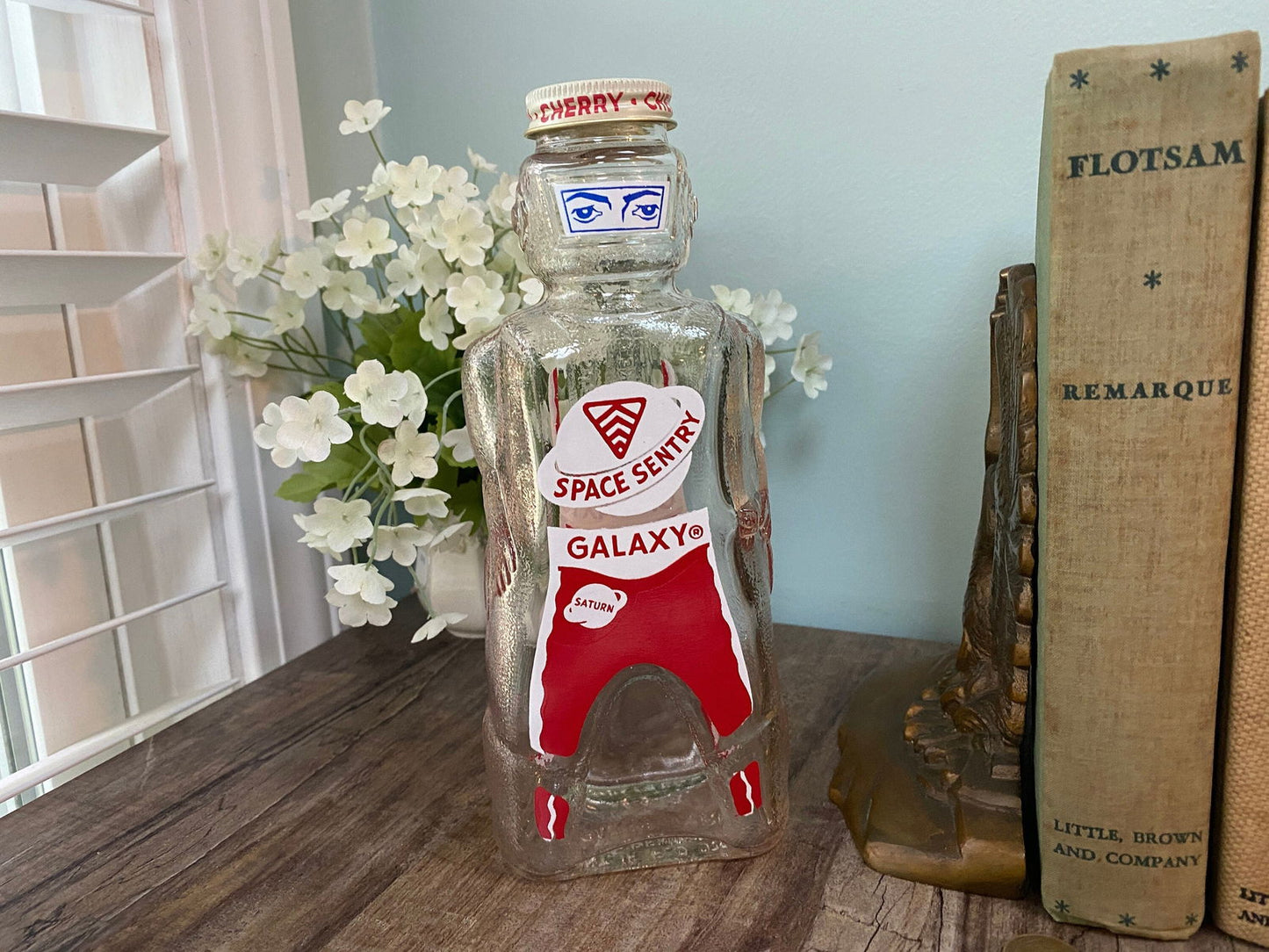 Vintage Spaceman Glass Bank - Duckwells