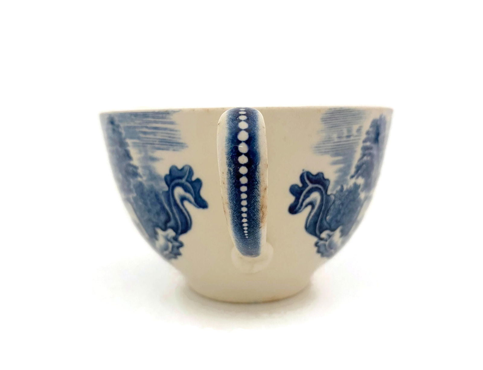 Vintage The Alamo Texas English Staffordshire Souvenir Teacup at Duckwells