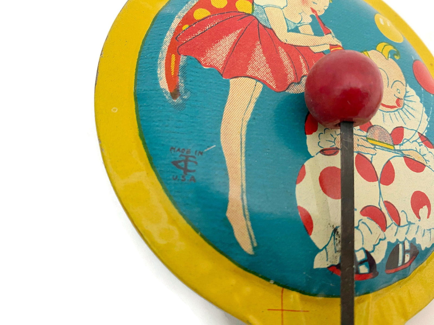 Vintage Tin Litho Noisemakers Made in the USA at Duckwells